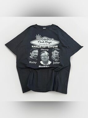 Vintage Trailer Park Boys T-shirt Variety Show Size XL Black and White Vegas